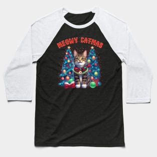 meowy catmas Baseball T-Shirt